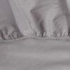Lenzuolo Inferiore Bellora Percolours in Percalle di Cotone GRIGIO