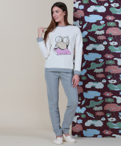 Pigiama donna invernale 6M90017