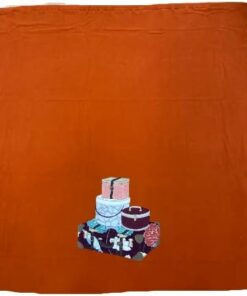 Plaid pile Maryplaid 6M64935 arancio - misura cm.160x180