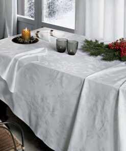 tovaglia bianca viscum