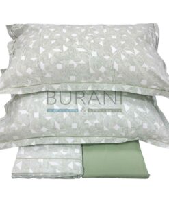 Lenzuolo flanella matrimoniale Fazzini Nazca verde