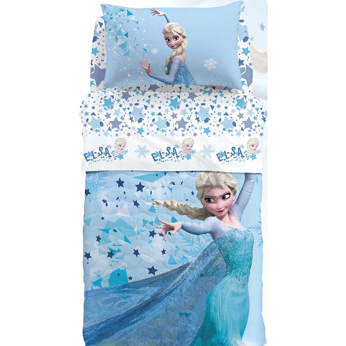 Lenzuolo Frozen Elsa&Anna Caleffi