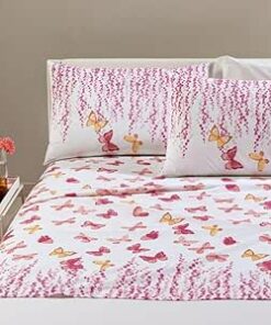 Lenzuolo cotone Kimberly CORALLO Caleffi