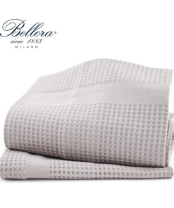 asciugamano nido ape con ospite azzurro