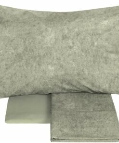 Lenzuolo copriletto matrimoniale Fazzini Galuchat verde 3 tessuto percalle