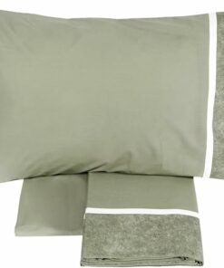 Lenzuolo matrimoniale FAZZINI Galuchat verde 3