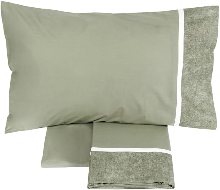Lenzuolo matrimoniale FAZZINI Galuchat verde 3