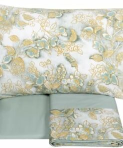 completo lenzuolo matrimoniale raso di cotone chinoserie 50