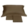 lenzuolo raso cioccolato 40