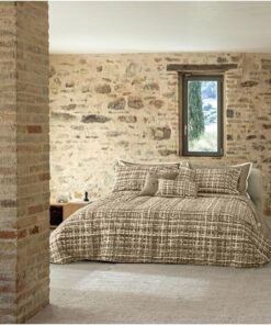 Copripiumino percalle Fazzini Coco biscotto