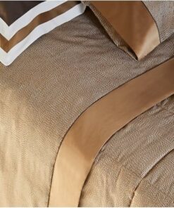 Lenzuolo matrimoniale Fazzini Sashiko biscotto 4