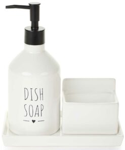 Dosa sapone dolomite con portaspugna