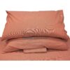 Lenzuolo Bossi NO STIRO matrimoniale - copper