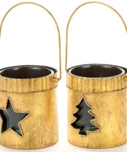 Portacandela metallo