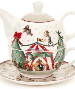 Teiera con tazza e piattino Bear wonderland
