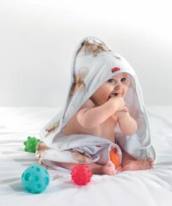 Accappatoio triangolo bambini Coccole Trudy