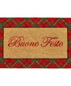 Zerbino esterno in cocco Buone Feste