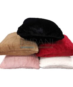 cuscino arredo pelliccia ecologica pluma