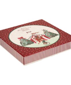 piatti decorati Bear in scatola -n.2