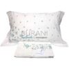 Lenzuolo copriletto matrimoniale Blumarine Sogno rugiada