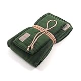 asciugamano ospite coccola Fazzini verde bosco 33