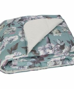 Trapunta matrimoniale invernale Gabel Peony eucalipto