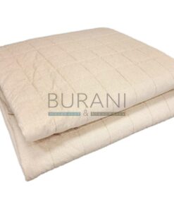 Copriletto trapuntato matrimoniale Naturae Gabel Cielo naturale