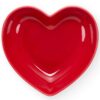 Piatto Cuore rosso fondinao