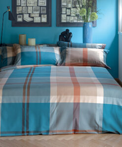 Lenzuola matrimoniale tinto filo Bossi Alicante 7441 - Escluso lenzuolo inferiore