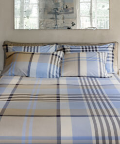 Lenzuola Bossi Lucan 7444 tinto filo - Escluso lenzuolo inferiore