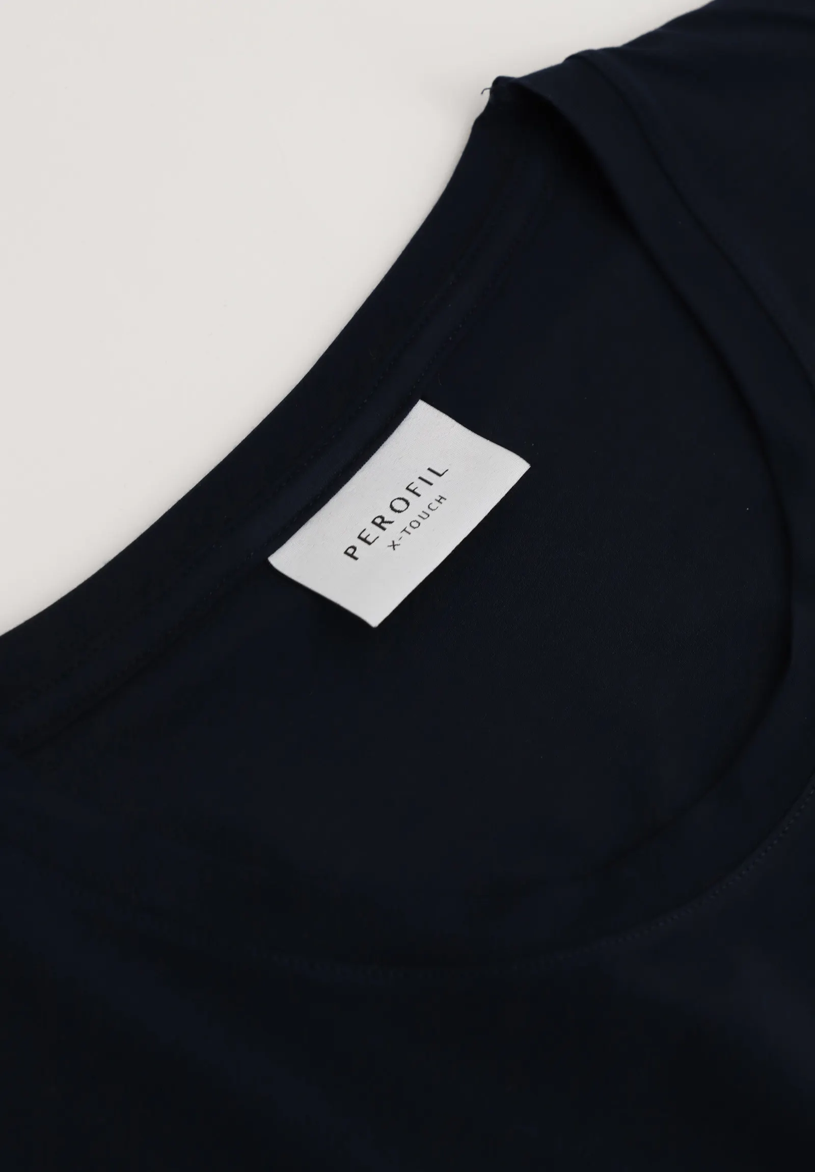 Maglietta uomo modal girocollo Perofil vprt00014 Blu