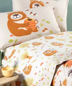 Lenzuola bambino Caleffi Boschetto naturale