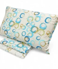 Lenzuola colorate sconto Caleffi Graphic bluette