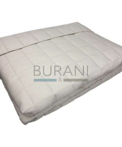 Copriletto trapuntato raso Botticelli ostrica