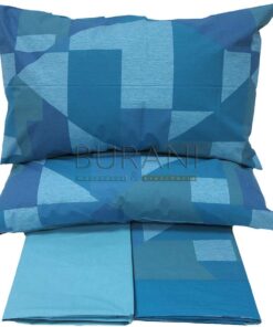 Lenzuola estive copriletto geometriche