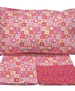 Lenzuola cotone Reggio Emilia mirta rosa