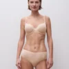Reggiseno chantelle norah c13f90-onl beige dore