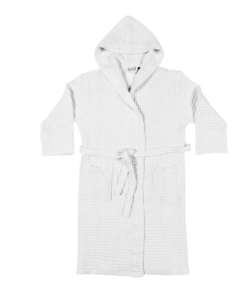 accappatoio nido ape Nettare Fazzini a bianco (1)