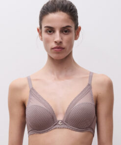 reggiseno chantelle grigio Romance c19xna-opk