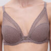reggiseno chantelle grigio Romance c19xna-opk