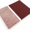 Fazzini lenzuola matrimoniali online percalle Galuchat burgundy 66