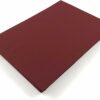 Fazzini lenzuola matrimoniali online percalle Galuchat burgundy 66