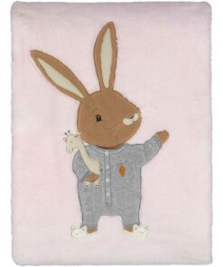 copertina rosa carrozzina o culla pelliccia ecologica 6B25176_B215_A