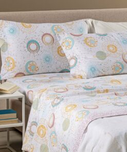 Lenzuolo FLANELLA Caleffi Luna oro .3