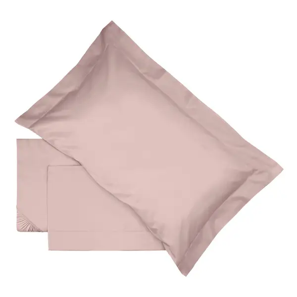 lenzuola raso somma jewels antico rosa