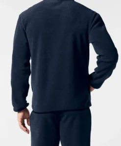 Giubbino uomo pile blu vprt92382