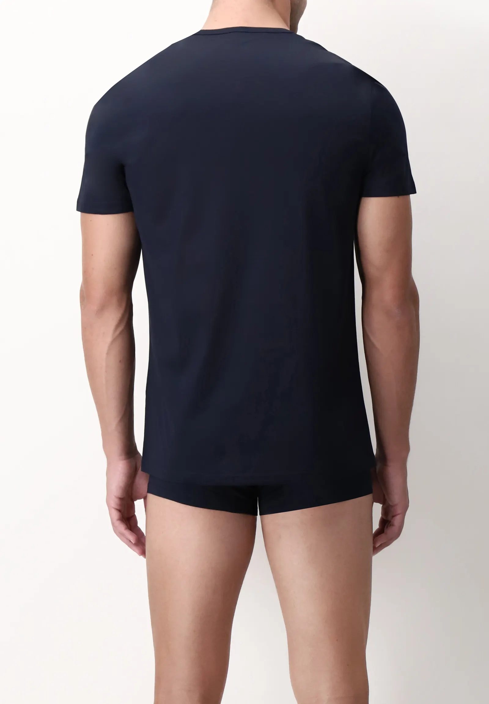 Maglia uomo filo di Scozia blu vprt00320