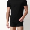 Maglia uomo filo di Scozia nero vprt00320