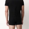 Maglia uomo filo di Scozia nero vprt00320