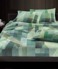 Parure copripiumino Reggio Emilia MIRROR VERDE